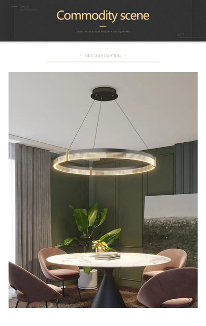 Dining room chandelier light luxury creative Nordic bar small chandelier simple modern led bedroom living room lamp hall lamps