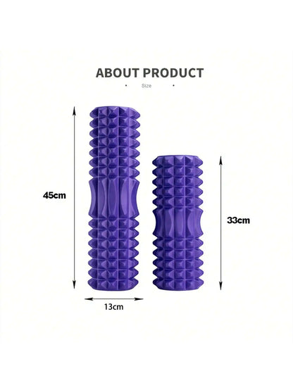 Crescent Solid foam axis 45*13cm yoga post ideal for fitness, yoga, Pilates and muscle relaxation