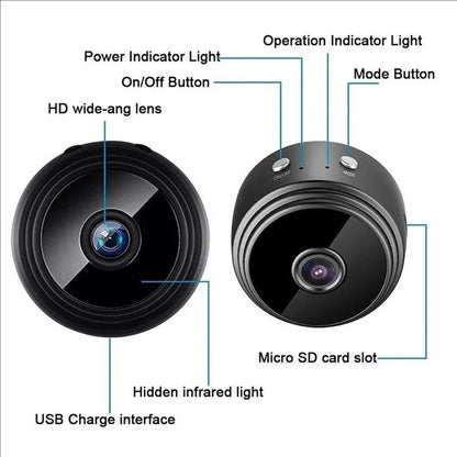 A9 WiFi Mini Camera Wireless Video Recorder Security Protection Camera Smart Home Monitoring Camera For Infants And Pets