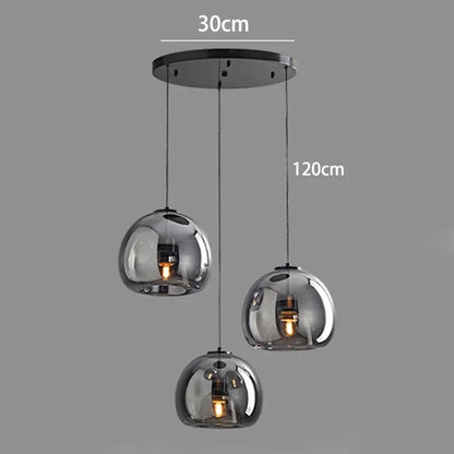 Modern Home Decor Lights Glass Pendant Light Lamps for Living Room Chandeliers for Dining Room Hanging Light Indoor Lighting
