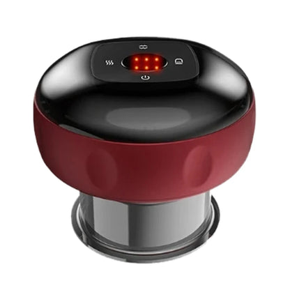 Heating Intelligent Vacuum Cupping Massager - Gua Sha Cupping Massager for Back Neck Arm Body