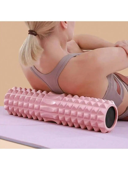 Crescent Solid foam axis 45*13cm yoga post ideal for fitness, yoga, Pilates and muscle relaxation