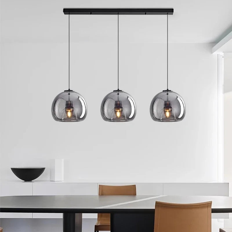 Modern Home Decor Lights Glass Pendant Light Lamps for Living Room Chandeliers for Dining Room Hanging Light Indoor Lighting