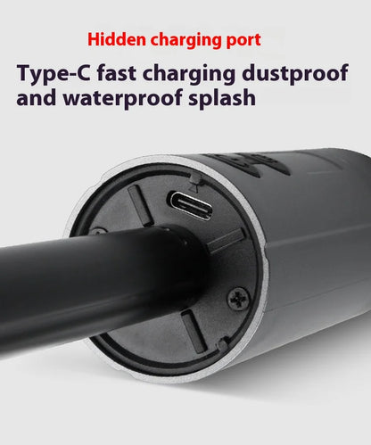 Portable Telescopic Searchlight Folding LED Flashligh 3-head Rechargeable Outdoor Car Repair Working Camping Tent Light