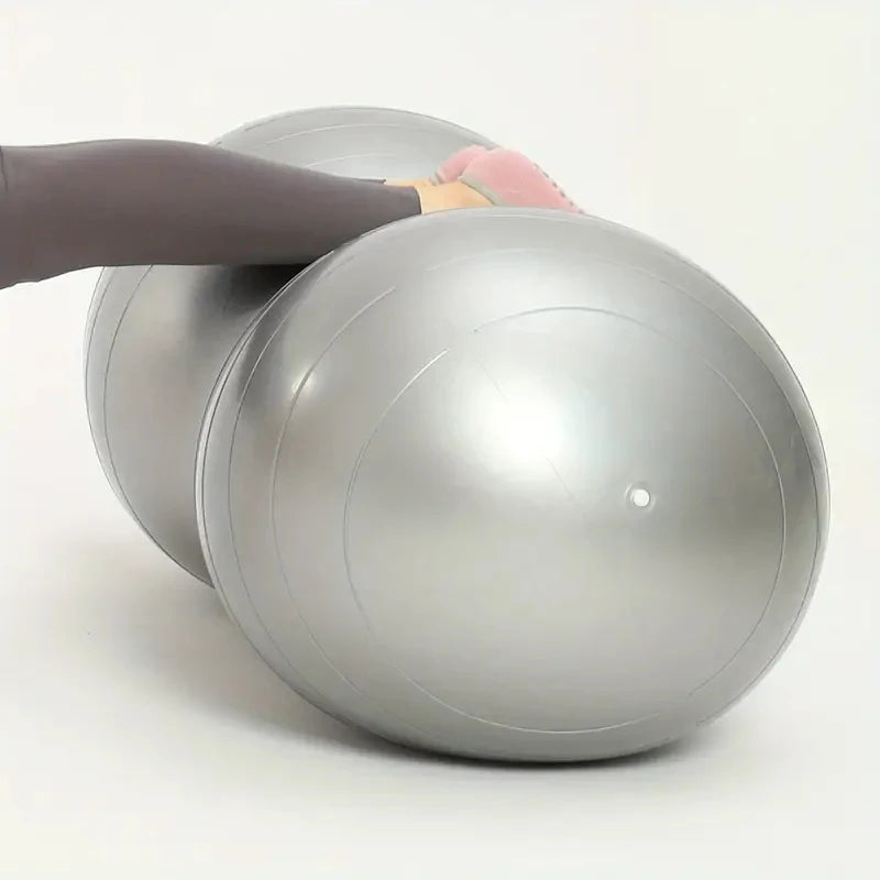 90*45cm Anti-Burst Peanut Yoga Ball for Home Exercise Fitness Equipment Sports Gym Yoga Pilates Trainning with Pump