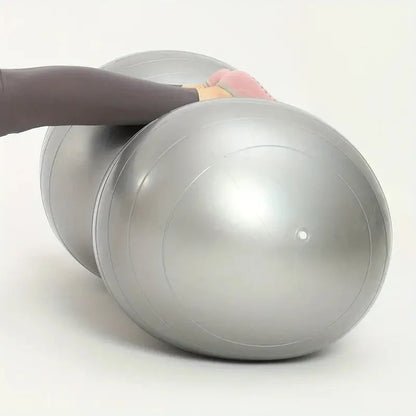 90*45cm Anti-Burst Peanut Yoga Ball for Home Exercise Fitness Equipment Sports Gym Yoga Pilates Trainning with Pump