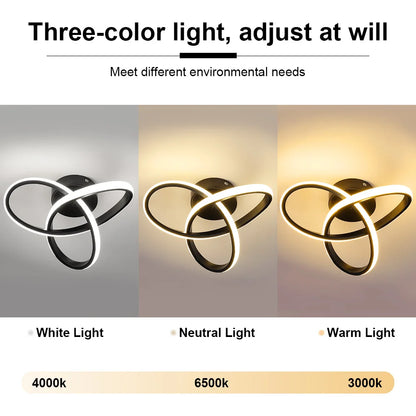 LED Ceiling Lamp Modern Style Geometric Shape Aisle Corridor Light Wall light Kitchen/ Bedroom Lighting 110V White/Warm light