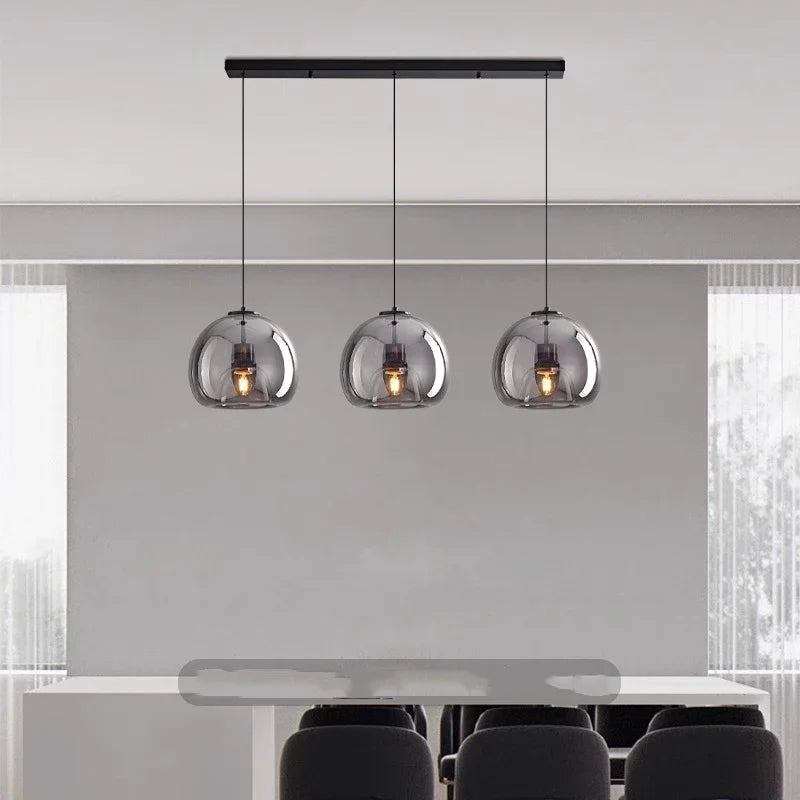 Modern Home Decor Lights Glass Pendant Light Lamps for Living Room Chandeliers for Dining Room Hanging Light Indoor Lighting