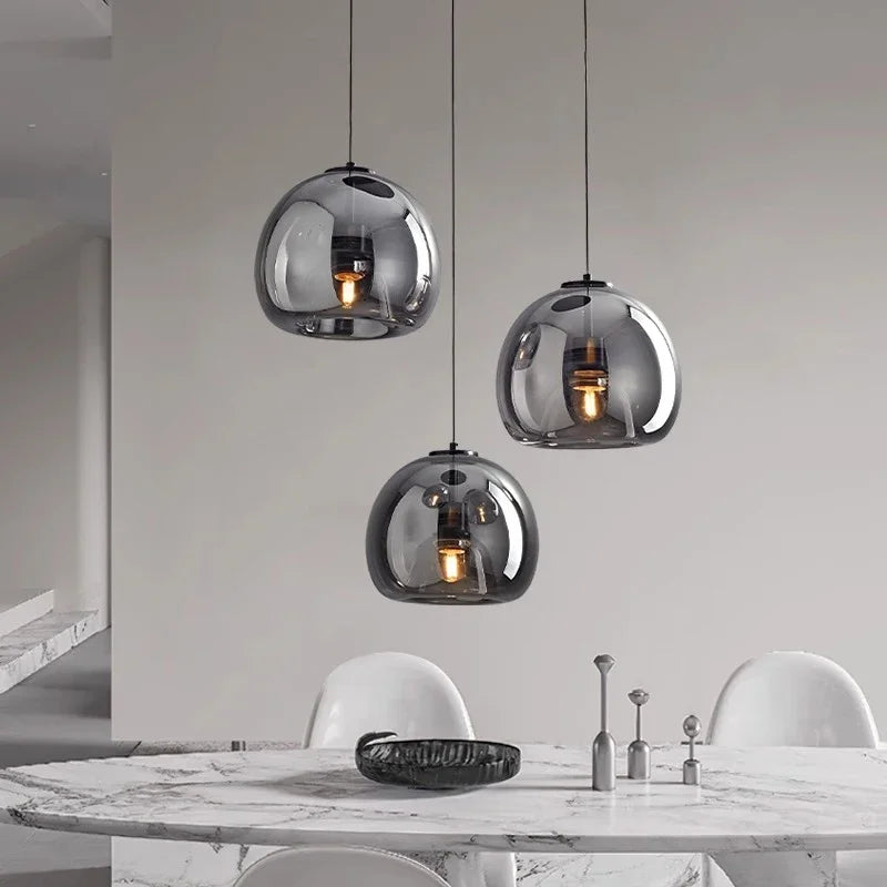 Modern Home Decor Lights Glass Pendant Light Lamps for Living Room Chandeliers for Dining Room Hanging Light Indoor Lighting