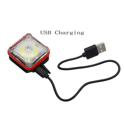 Outdoor Flashlight EDC Portable Mini Light Camping Hiking Safety Flashing Light For Tactical Vest 25mm Backpack Strap