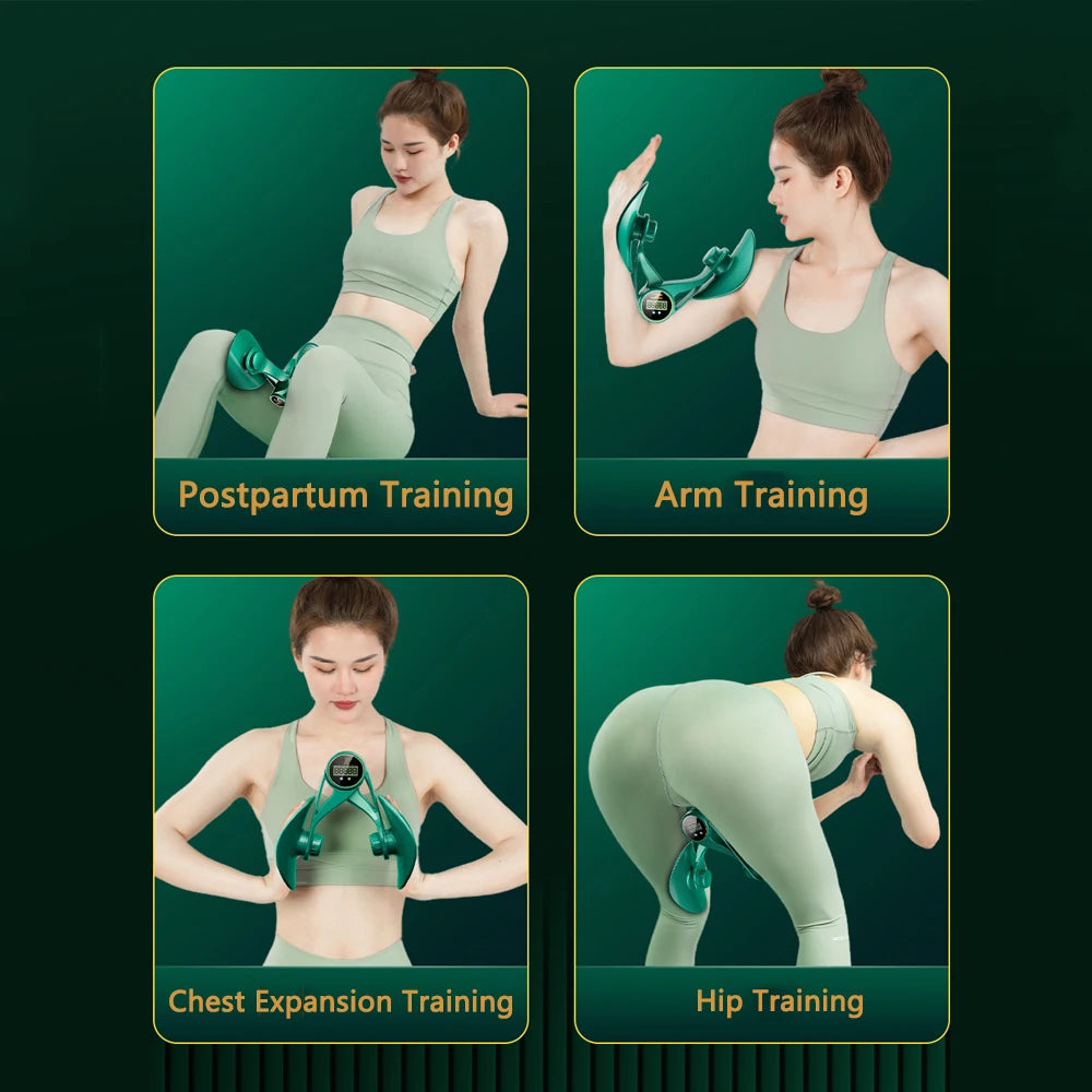 Digital Display Home Kegel Exerciser Portable Pelvic Floor Muscle Training Device Fitness and Body Shaping Aid for Men and Women