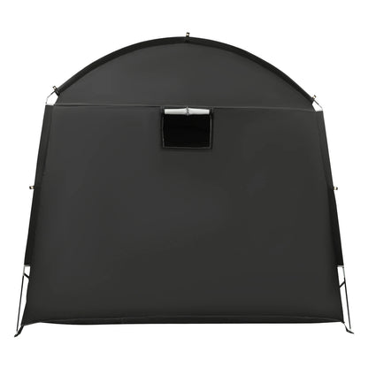 Bike Storage Shed for 1-4 Bikes Portable Waterproof Bicycle Shelter Tent 220x150x185cm 210D Oxford Cloth Foldable Sunshade Cover