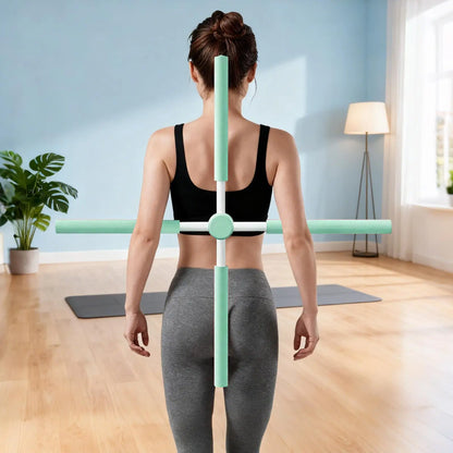 2026 Stretching Stick Telescopic Pilates Stick Neck Hump Corrector Rod For Teens Children Workplace Fitness Yoga Pilates Workout