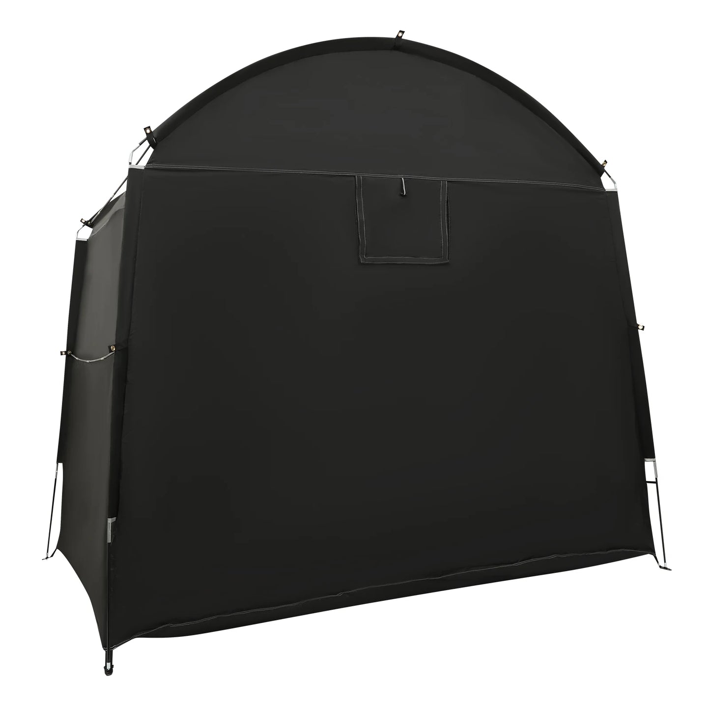 Bike Storage Shed for 1-4 Bikes Portable Waterproof Bicycle Shelter Tent 220x150x185cm 210D Oxford Cloth Foldable Sunshade Cover
