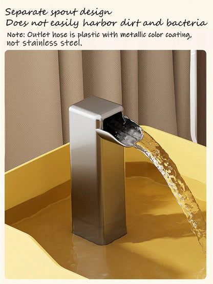 Cat Water Fountain Auto Filter Transparent Cat Drinker USB Anti-Dry Burning Recirculate Filtering Water Dispenser with Pump