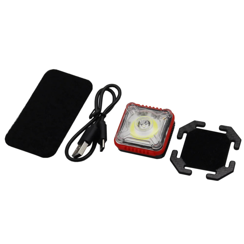 Outdoor Flashlight EDC Portable Mini Light Camping Hiking Safety Flashing Light For Tactical Vest 25mm Backpack Strap