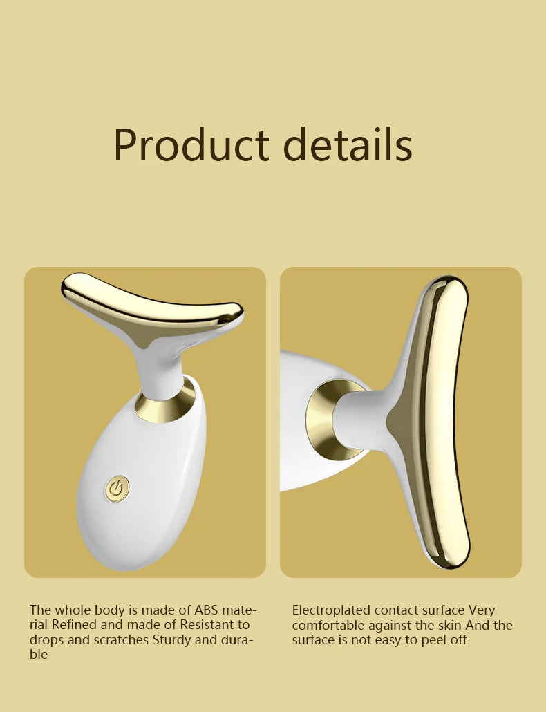 Face Neck Massager Household Lifting And Firming Facial Electric Introduction Lifting And Firming Beauty Massage Face Care Tools