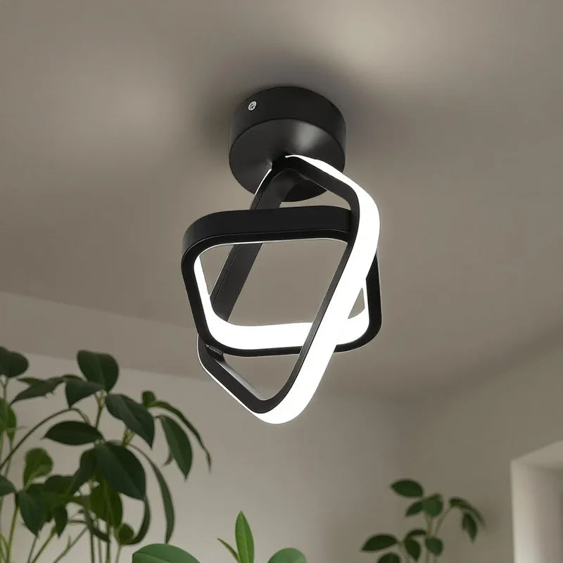 LED Ceiling Lamp Modern Style Geometric Shape Aisle Corridor Light Wall light Kitchen/ Bedroom Lighting 110V White/Warm light