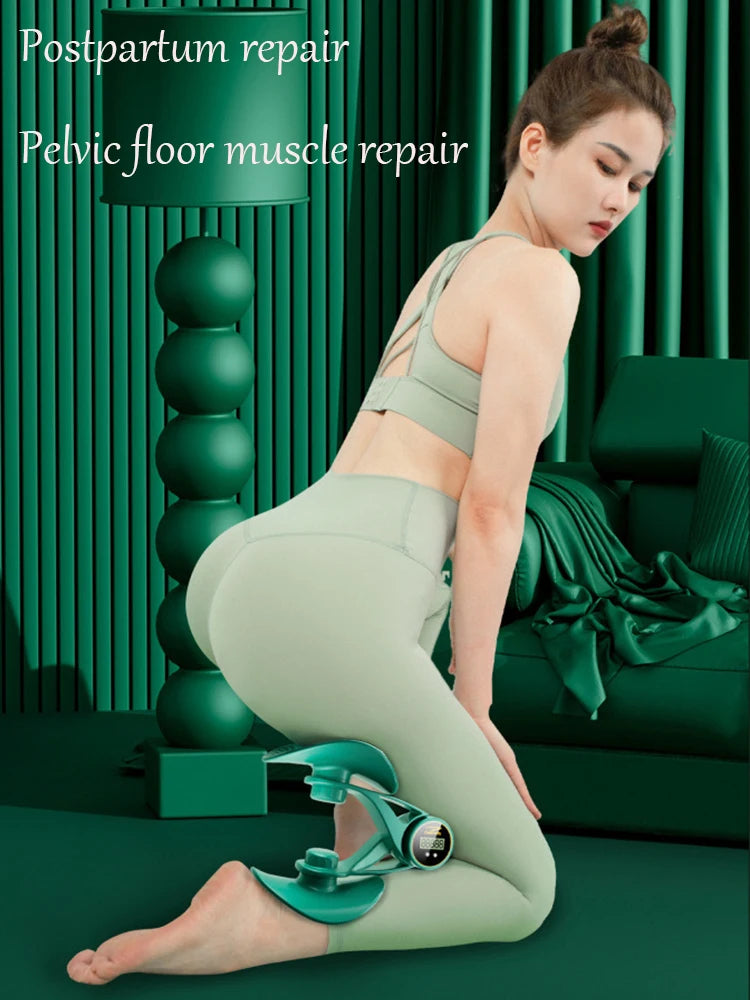 Digital Display Home Kegel Exerciser Portable Pelvic Floor Muscle Training Device Fitness and Body Shaping Aid for Men and Women