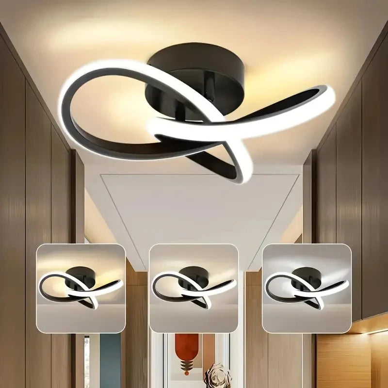 LED Ceiling Lamp Modern Style Geometric Shape Aisle Corridor Light Wall light Kitchen/ Bedroom Lighting 110V White/Warm light
