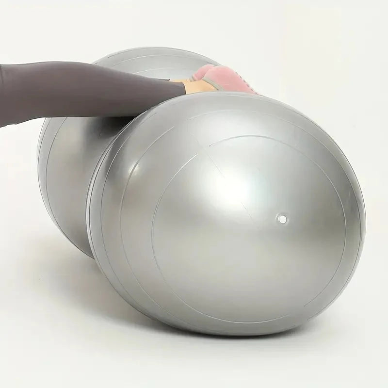 90*45cm Anti-Burst Peanut Yoga Ball for Home Exercise Fitness Equipment Sports Gym Yoga Pilates Trainning with Pump